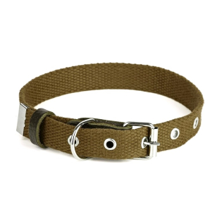 Нашийник брезент Kareline Practic 25мм зелений