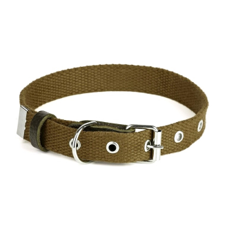 Нашийник брезент Kareline Practic 35мм зелений