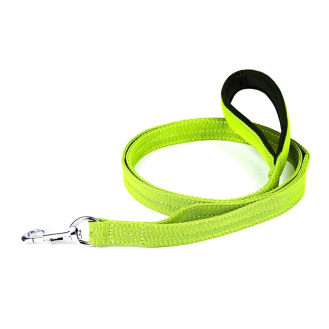 Повідець нейлон з 2 ручками посилений Kareline Keeper Active 2см 1,5м салатовий