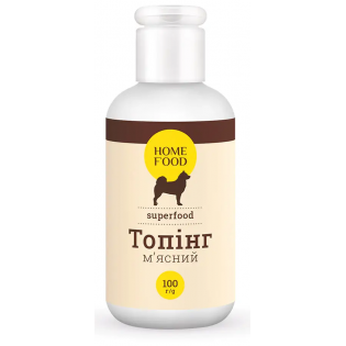 М'ясний топінг для собак Home Food 100г