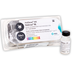 Вакцина для собак НОБІВАК Nobi-Vac RL   (RadiesLepto) Intervet