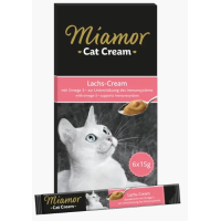 ЛАСОЩІ MIAMOR Cat LACHS-CREM д/зміцн .імун.сист. 6ст*15г 3022 (ціна за 1шт)