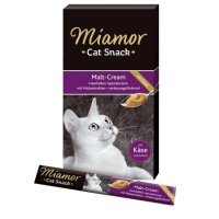 Ласощі MIAMOR Cat MALT+CHESE CREM для виведення шерсті- сир (ціна за 1шт)