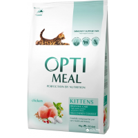 Сухий корм для кошенят Optimeal Kitten Chicken 4кг - курка (ціна за 1кг)