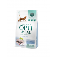 Сухий корм для кішок Optimeal 700г - тріска