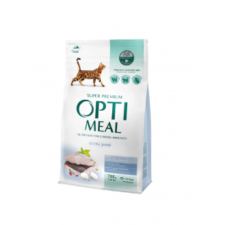 Сухий корм для кішок Optimeal 700г - тріска