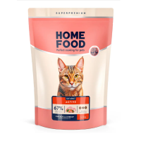 Сухий корм для котів  Home Food  Adult 1,6 кг - курка та креветки