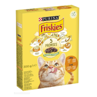 Сухий корм для котів Friskies 300г - курка та овочі