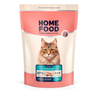 Сухий корм для котів Home Food Adult кастрованих стерилізованих 1.6 кг - кролик та журавлина