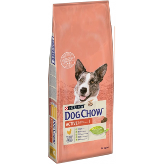 Сухий корм для активних собак всіх порід Dog Chow Active Chicken 14кг - курка ( ціна за 1кг)