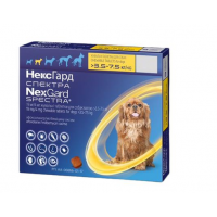 Таблетка для собак  Boehringer Ingelheim NexGard Spectra від 3,5-7,5кг (ціна за 1таб)