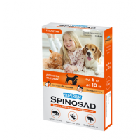 Таблетки для собак та котів Superium Spinosad від 5 до 10 кг Таблетки для собак та котів Superium Spinosad від 5 до 10 кг