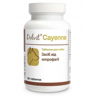 Вітамінно-мінеральна добавка Dolfoc Dolvit Cayenn для собак 90 табл.