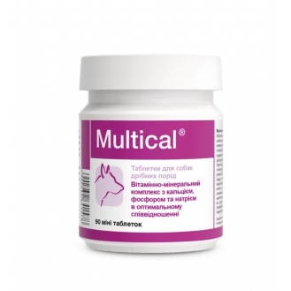 Вітамінно-мінеральна добавка Dolfos Multical для собак 90 табл