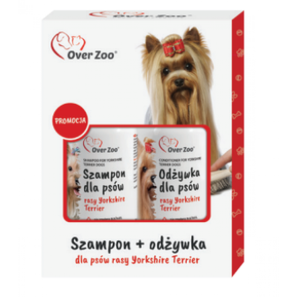 Шампунь + Кондиціонер для йоркширського тер'єра  Over Zoo Kit York hair dogs 240 мл