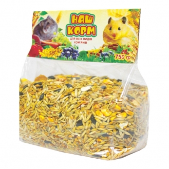 Корм для хом'яків  Наш корм 750 гр
