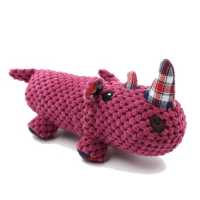 Іграшка для собак Over Zoo носоріг 21,6см