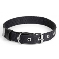 Нашийник брезент Kareline Practic 25мм чорний