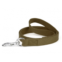 Повідець брезентовий Kareline 2,5см 60см зелений