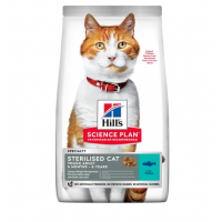 Сухий корм для стерилізованих кішок Hill's Science Plan Sterilised Cat Young Adult 300г - тунець