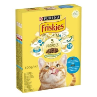 Сухий корм для котів Friskies 300г - лосось та овочі