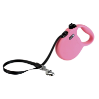 ПОВІДОК-РУЛЕТКА Alcott 5 м/50 кг рожева ПОВІДОК-РУЛЕТКА Alcott 5 м/50 кг рожева