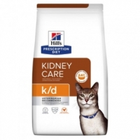Сухий корм для котів Hill's Prescription Diet Kidney Care k/d Chicken для підтримки функції нирок та серця 400г - курка Сухий корм для котів Hill's Prescription Diet Kidney Care k/d Chicken для підтримки функції нирок та серця 400г - курка
