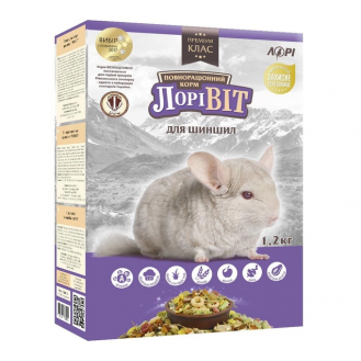 Корм Лорівіт для шиншил 1200 г
