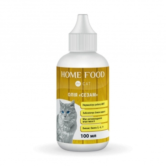 Home Food Олія для котів сезам 100 мл 