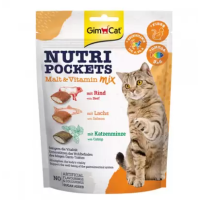 Печиво подуш. Джімкет Nutri Pock Malt&Vitamin Mix (Ялов+Лосось+М'ята)  150г 419169