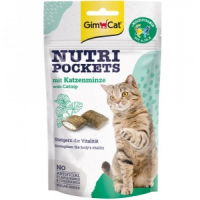 Ласощі для котів Gimborn GimCat Nutri Pockets Котяча м'ята + Мультивітамін 60 г Ласощі для котів Gimborn GimCat Nutri Pockets Котяча м'ята + Мультивітамін 60 г