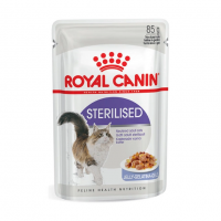 Вологий корм для стерилізованих кішок Royal Canin STERILISED JELLY  85г