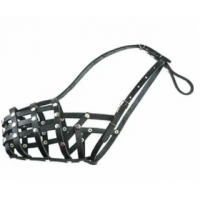 Намордник сітка для вівчарки -  чорний