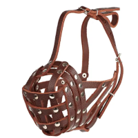 Намордник сітка для  боксера- коричневий