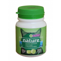 Вітомакс Полівітамінний комплекс Nature для котів з водорослями ( 1 таблетка)