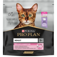 Сухий корм для  кішок з чутливим травленням Purina Pro Plan Delicate 400г -  індичка