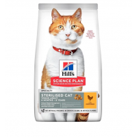 Сухий корм для  стерилізованих котів Hill's Plan Adult Sterilised Cat 300г - курка