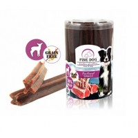 Ласощі для собак жувальна паличка Fine Dog - ягня ( ціна за 1 шт) Ласощі для собак жувальна паличка Fine Dog - ягня ( ціна за 1 шт)