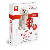Краплі для собак малих порід від комах Over Zoo Bio Protecto Spot On ЕКО  4х1мл (ціна за 1шт)