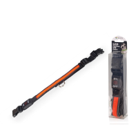 Нашийник для собак світлодіоний Tommi USB M 40-50см - оранжевий Нашийник для собак світлодіоний Tommi USB M 40-50см - оранжевий