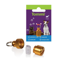 Адресатник для собак та котів Tommi металевий