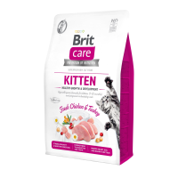 Сухий корм для кошенят Brit Care Cat Kitten HGrowth & Development 2 кг - курка та індичка Сухий корм для кошенят Brit Care Cat Kitten HGrowth & Development 2 кг - курка та індичка