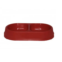 Миска подвійна 0,5л/0,5л Крістель №2