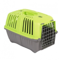 Переноска Пратіко метал зелена 55*36*36