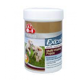 Вітаміни Бреверс Ексель 8 в1 для цуценят мультивітамін  (1 таблетка)