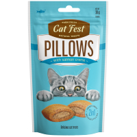 Ласощі для котів подушечки з кремом лосося Cat Fest 30 г