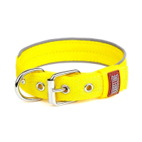Нашийник Keeper Active нейлоновий посилений 2,5см жовтий