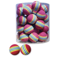 Іграшка для котів кольорові  кульки 4см Tommi (36шт) (ціна за 1шт)