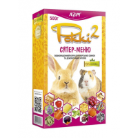 Корм для морських свинок та кролів РОККІ - 2 Супер-Меню 500 г Корм для морських свинок та кролів РОККІ - 2 Супер-Меню 500 г