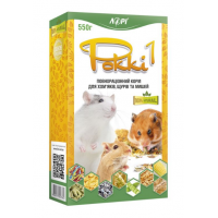 Корм для хом'яків та щурів РОККІ - 1  550 г